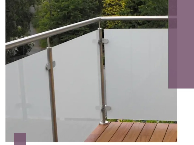 Алюминиевые парапеты для балконов и террас в Нижнеудинске