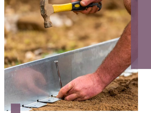 Монтаж металлических бордюров в Нижнеудинске быстро и качественно