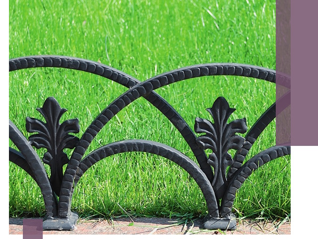 Декоративные металлические бордюры под ключ в Нижнеудинске