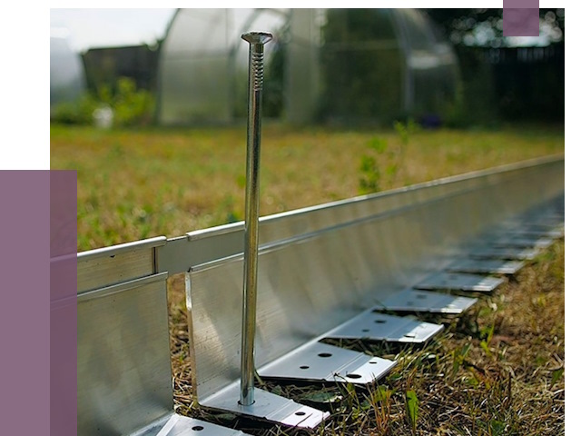 Металлические бордюры для газона в Нижнеудинске от 4272 руб. | ПРОЛЁТ-Нжк