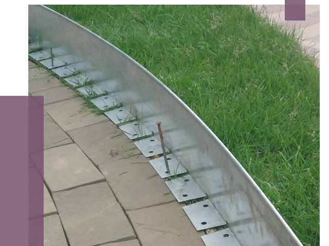 Металлические бордюры для тротуаров в Нижнеудинске от 8645 руб.