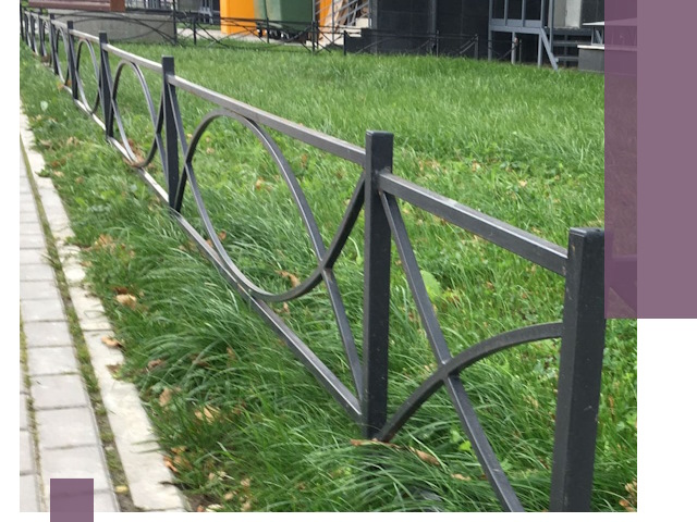 Газонные ограждения из металла в Нижнеудинске — монтаж и продажа