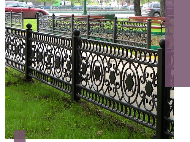 Секционные газонные ограждения под ключ в Нижнеудинске