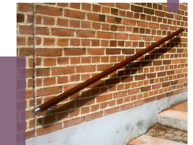 Изготовление пристенных поручней в Нижнеудинске от 4424 руб. — ПРОЛЁТ-Нжк