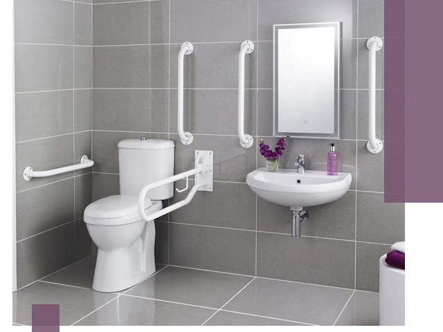 Поручни для санузлов в Нижнеудинске: установка, ремонт и монтаж